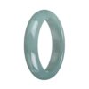 Genuine Grade A Green Jade Bracelet - 58mm Half Moon - Image 3