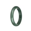 Certified Grade A Green Jadeite Bracelet - 61mm Half Moon