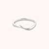 Wave Ring in Solid Titanium alloy - Image 2