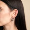 Essential Small Hoops in Silver - Image 2