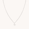 Pendant Necklace in Silver