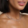 Pendant Necklace in Silver - Image 3
