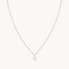 Pendant Necklace in Silver