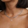 Pendant Necklace in Silver - Image 3