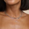 Pendant Necklace in Silver - Image 3