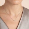 Essential Crystal Pendant Necklace in Titanium alloy - Image 2