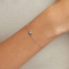 Pear Bracelet in Silver - Image 3
