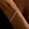 Bold Link Chain Bracelet in Titanium alloy - Image 2
