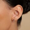 Blue Studs in Titanium alloy - Image 2