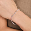 Heart Bezel Tennis Bracelet in Titanium alloy - Image 2