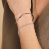 Heart Bezel Tennis Bracelet in Titanium alloy - Image 3