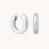 Bold Small Hoops in Titanium alloy