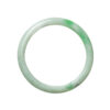 Genuine Grade A Green Jadeite Bangle - 63mm Round - Image 3