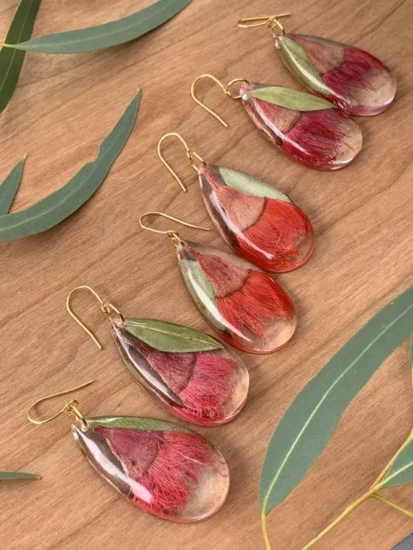 New Design Customis Shape Customize for Womens Jewelry Double Sided Sublimation Resin Earrings Woman's - Image 3