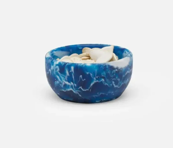 Customised Colour Top Quality Resin Bowl and Shiny Looks Handmade Resin Bowl Pearl Polished Epoxy Resin - Image 3