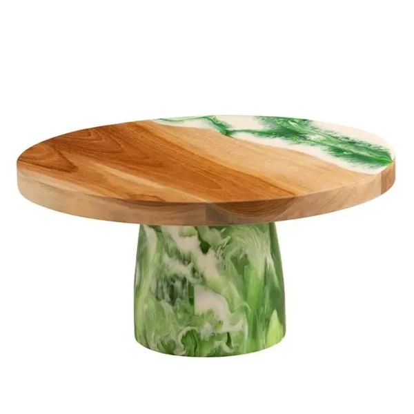Unique Designable Resin Cake Table for Birthday Party with Customized Shape and Size Handmade Various Colors Resin Cake Table - Image 2